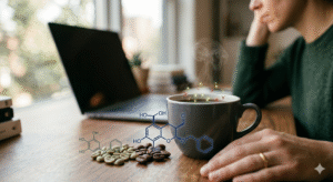 black coffee Rich in antioxidants